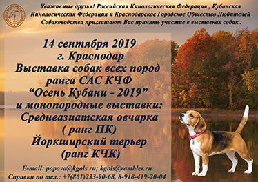 Осень Кубани - 2019